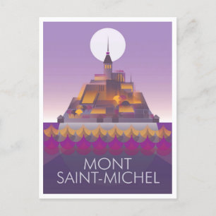 Mont Saint-Michel Postcard
