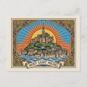 Mont Saint-Michel Postcard
