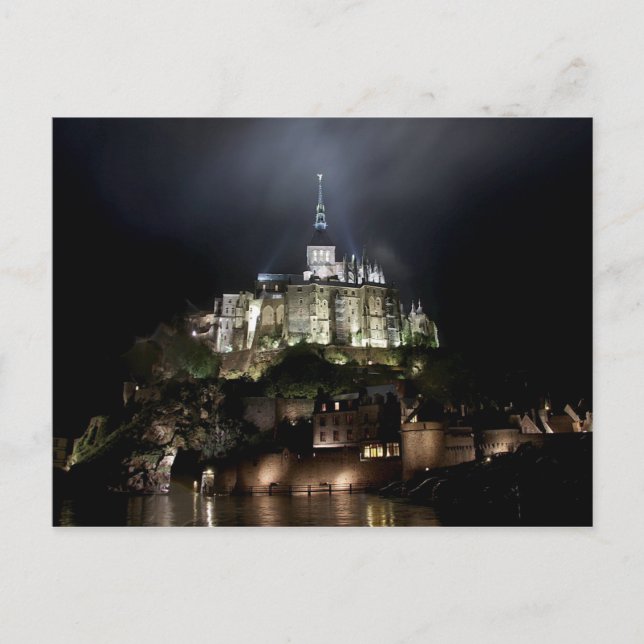 Mont-Saint-Michel Postcard (Front)
