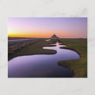 Mont-Saint-Michel Postcard