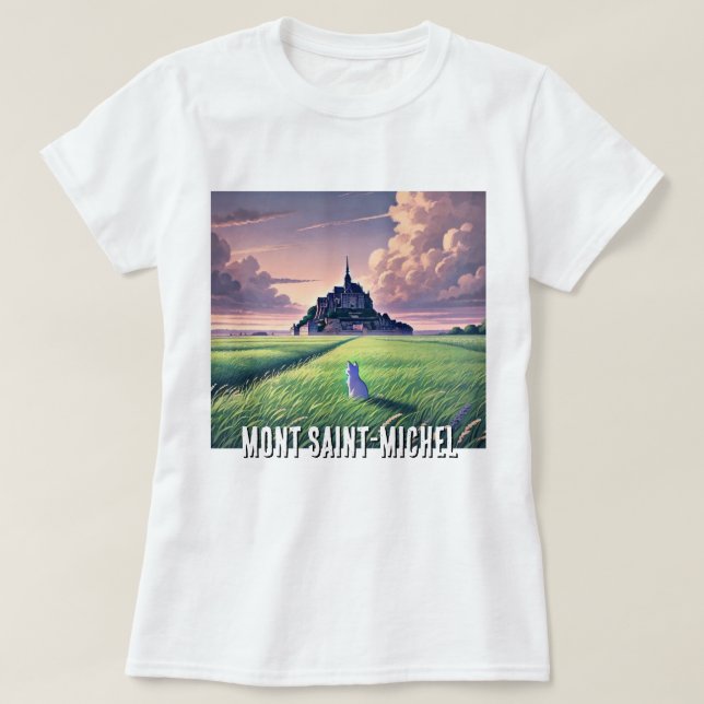 Mont Saint-Michel T-Shirt (Design Front)