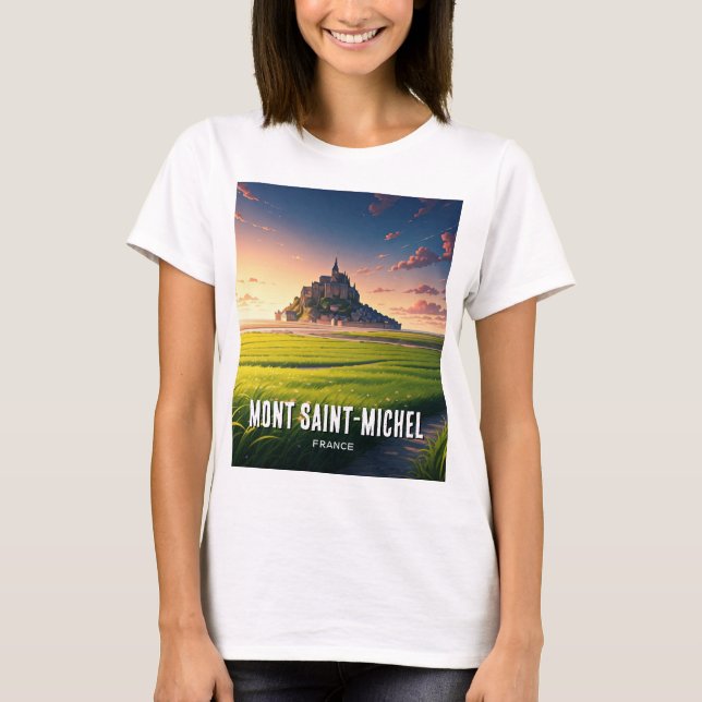 Mont Saint-Michel T-Shirt (Front)