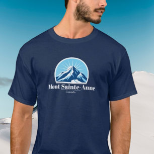 Mont Sainte-Anne Canada ski resort name clothing T-Shirt