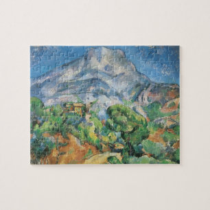 Mont Sainte Victoire Above Tholonet, Paul Cezanne Jigsaw Puzzle