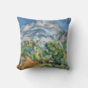 Mont Sainte Victoire Above Tholonet, Paul Cezanne Throw Pillow