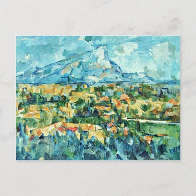 Mont Sainte-Victoire By Paul Cézanne (Best Quality Postcard (Front)