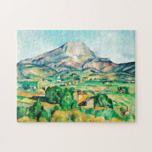 Mont Sainte-Victoire by Paul Cezanne Jigsaw Puzzle