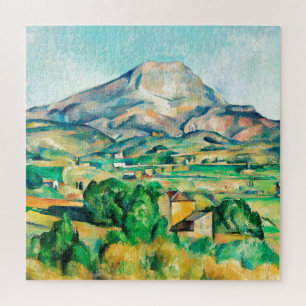 Mont Sainte-Victoire by Paul Cezanne Jigsaw Puzzle