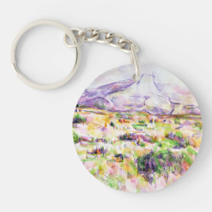 Mont Sainte-Victoire from Les Lauves Keychain