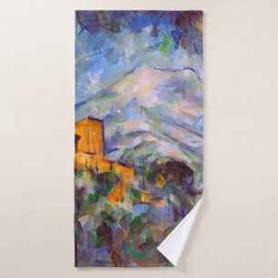 Mont Sainte-Victoire, Paul Cezanne Bath Towel