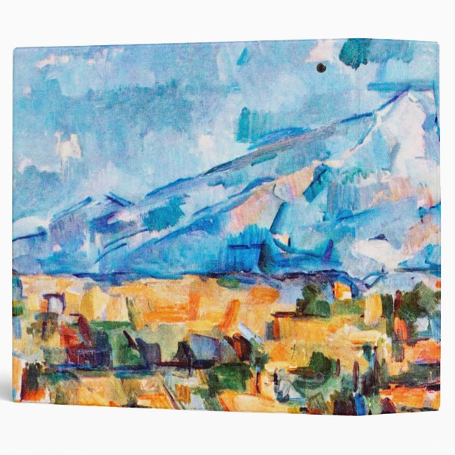 Mont Sainte-Victoire, Paul Cezanne Binder (Back/Spine)