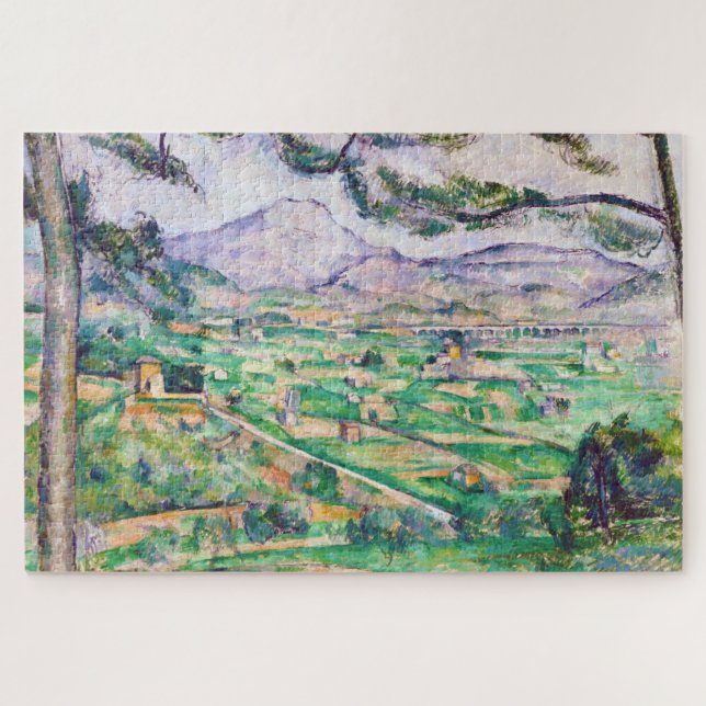 Mont Sainte-Victoire, Paul Cezanne Jigsaw Puzzle (Horizontal)