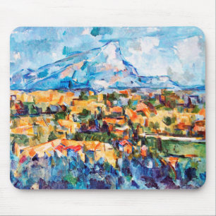 Mont Sainte-Victoire, Paul Cezanne Mouse Pad