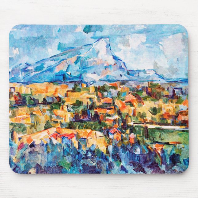 Mont Sainte-Victoire, Paul Cezanne Mouse Pad (Front)