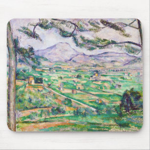 Mont Sainte-Victoire, Paul Cezanne Mouse Pad