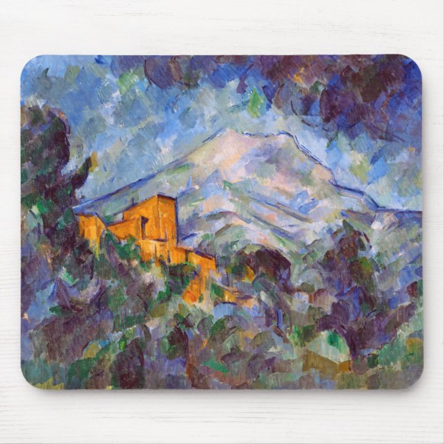Mont Sainte-Victoire, Paul Cezanne Mouse Pad (Front)