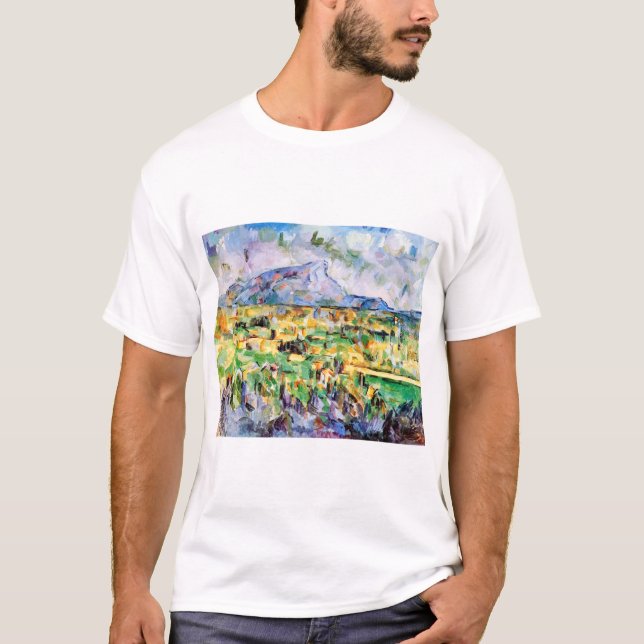 Mont Sainte-Victoire, Paul Cezanne T-Shirt (Front)