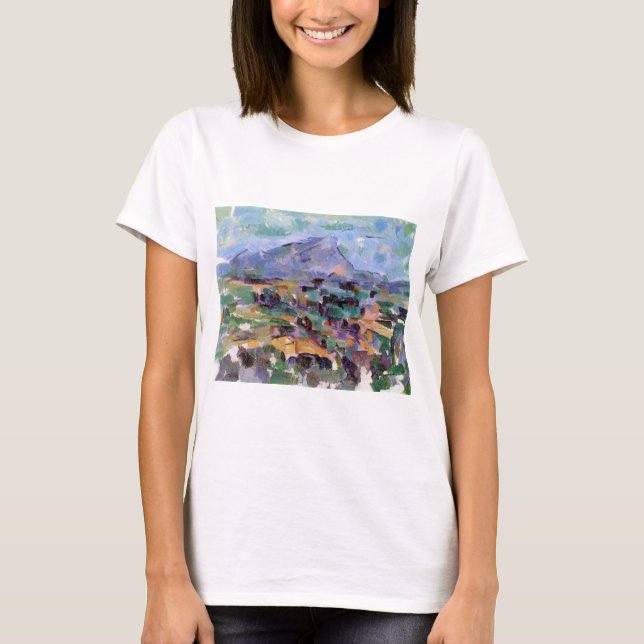 Mont Sainte-Victoire, Paul Cezanne T-Shirt (Front)