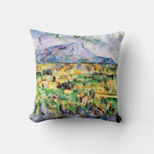 Mont Sainte-Victoire, Paul Cezanne Throw Pillow