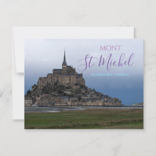 Mont St Michel France Carte postale Forteresse Nor