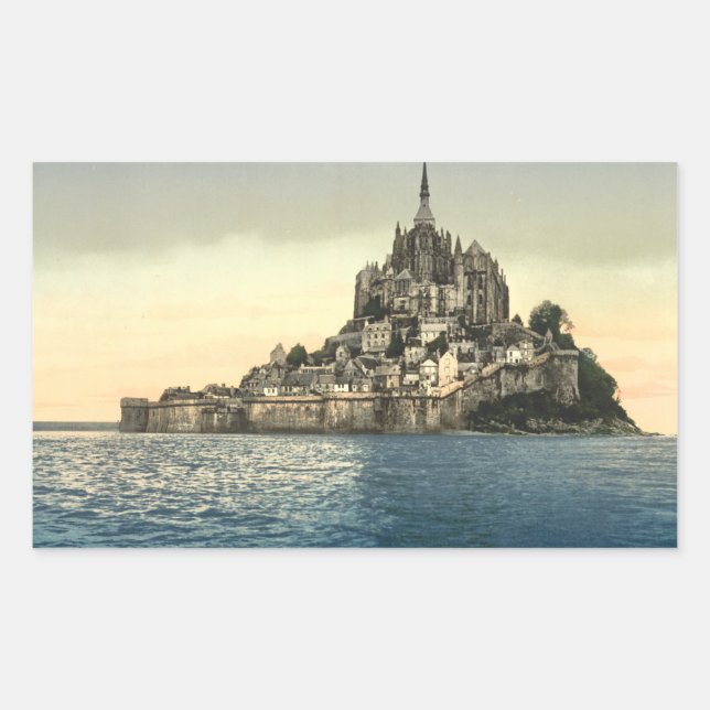 Mont St Michel II, Normandy, France Sticker (Front)
