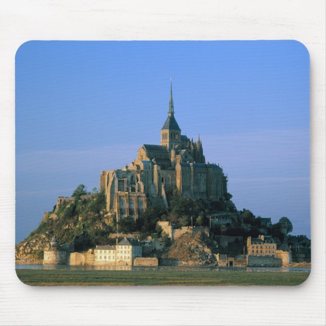 Mont St Michel, Manche, Normandy, France Mouse Pad (Front)
