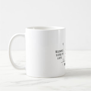 Mont Stupid Dunning Kruger Effet Café Mug