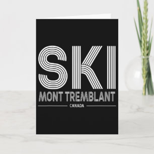 Mont Tremblant Canada Ski Resort Quebec Skiing Sou Card
