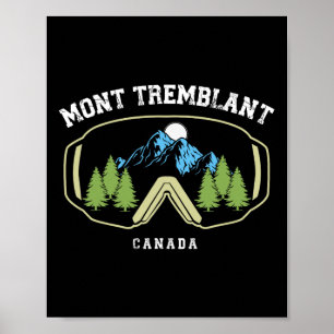 Mont Tremblant Canada Ski Resort Quebec Skiing Sou Poster