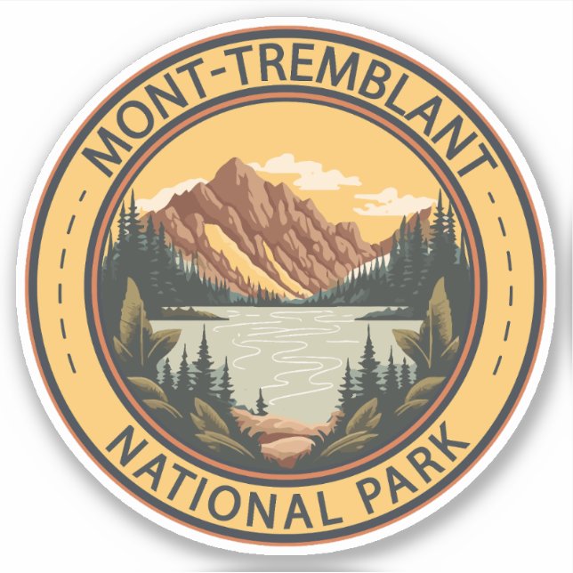 Mont-Tremblant National Park Canada Badge (Front)