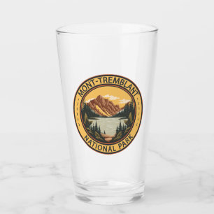 Mont-Tremblant National Park Canada Badge Glass