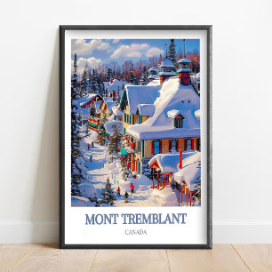 Mont Tremblant Print - Laurentian Mountains Poster