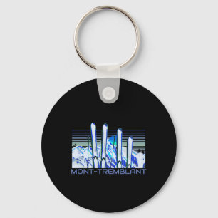 Mont-tremblant Ski Accessories Retro Mont-tremblan Keychain