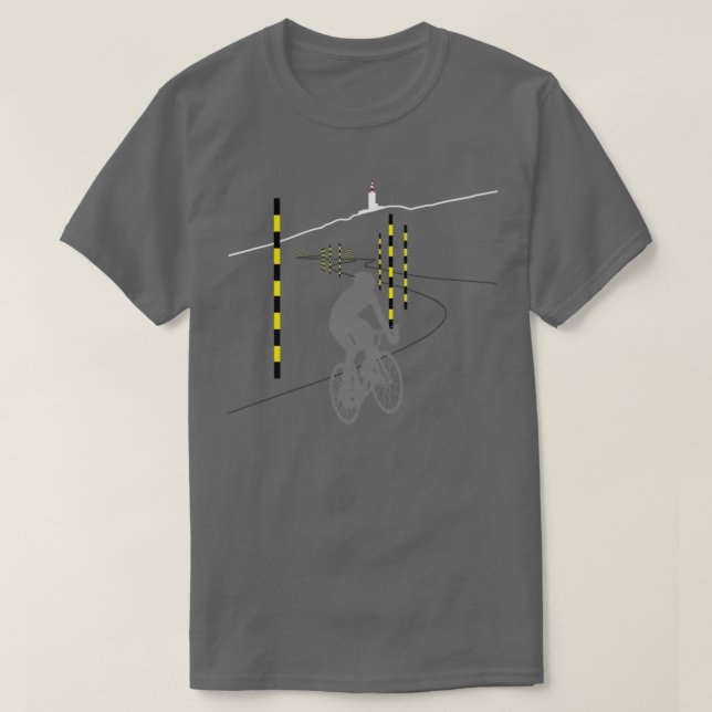 Mont Ventoux Cycle Challenge no text  T-Shirt (Design Front)