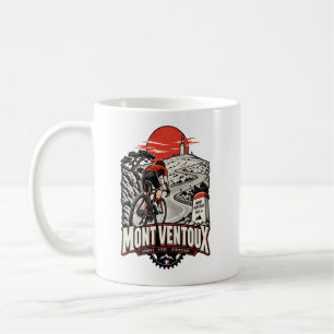 Mont Ventoux Road Bike Mug – Cycling Alpine Pass