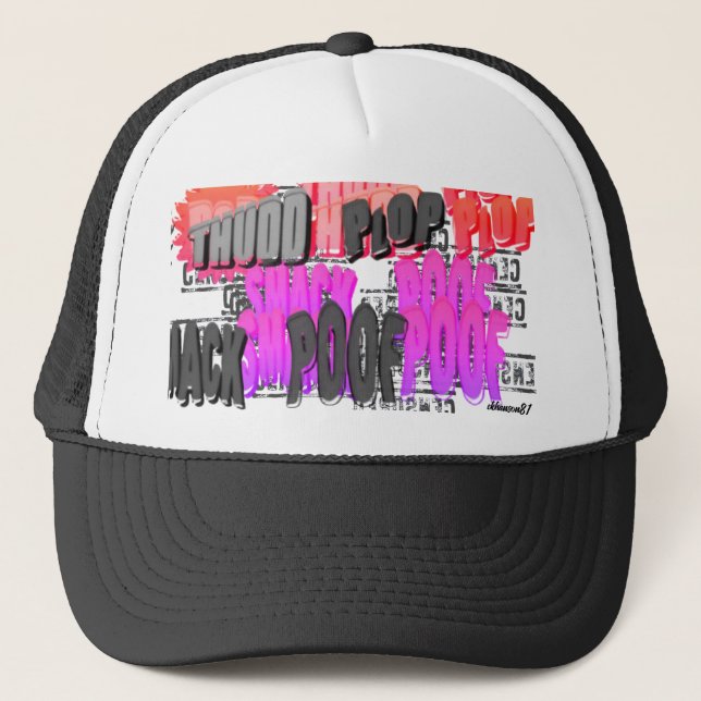 Montage #21  trucker hat (Front)