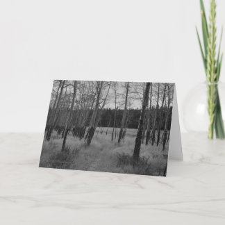 Montagne rocheuse Aspen, carte de note par la