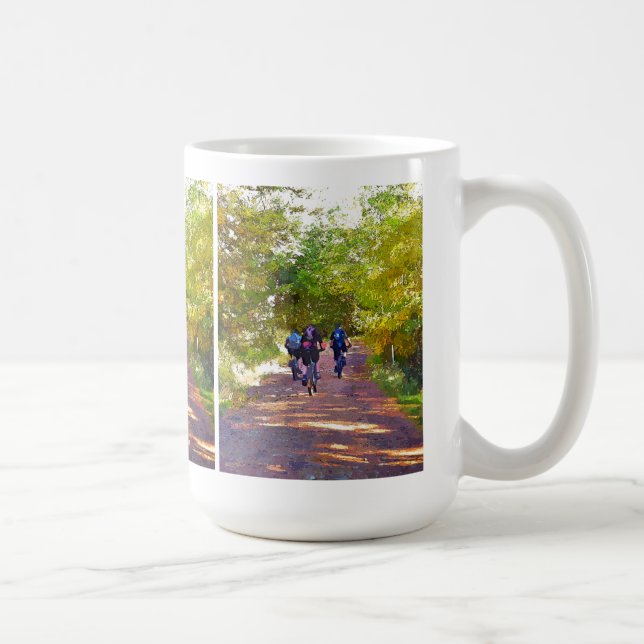 MONTAGNE VÉLO CAFÉ MUG (Droite)