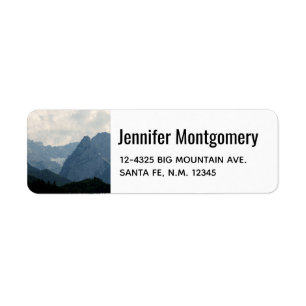 Montagnes alpines pittoresques Photo nature