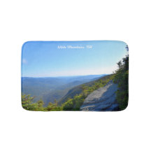 Montagnes blanches, tapis de bain de NH