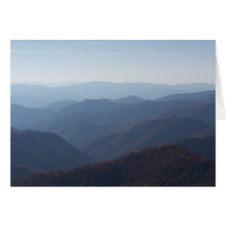 montagnes de la crête bleue