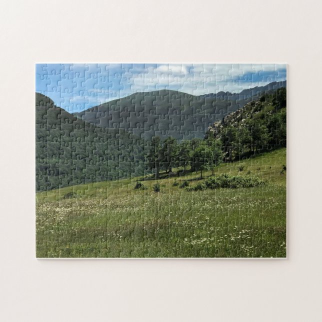 Montagnes de Shusha, puzzle de l'Arménie (Horizontal)