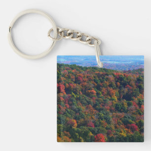 Montagnes des Appalaches à l'automne