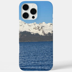 Montagnes enneigées et coque iphone océanique