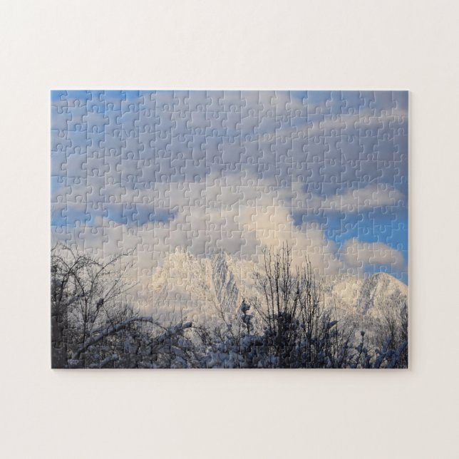 Montagnes Wasatch - Vue du Puzzle SLC (Horizontal)