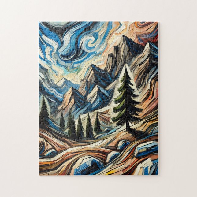 Montainside 250 Pièces Puzzle (Vertical)