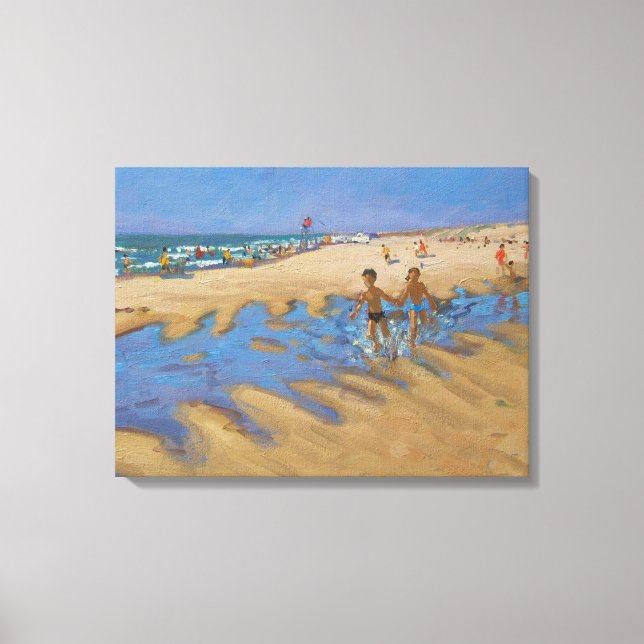 Montalivet France Canvas Print (Front)