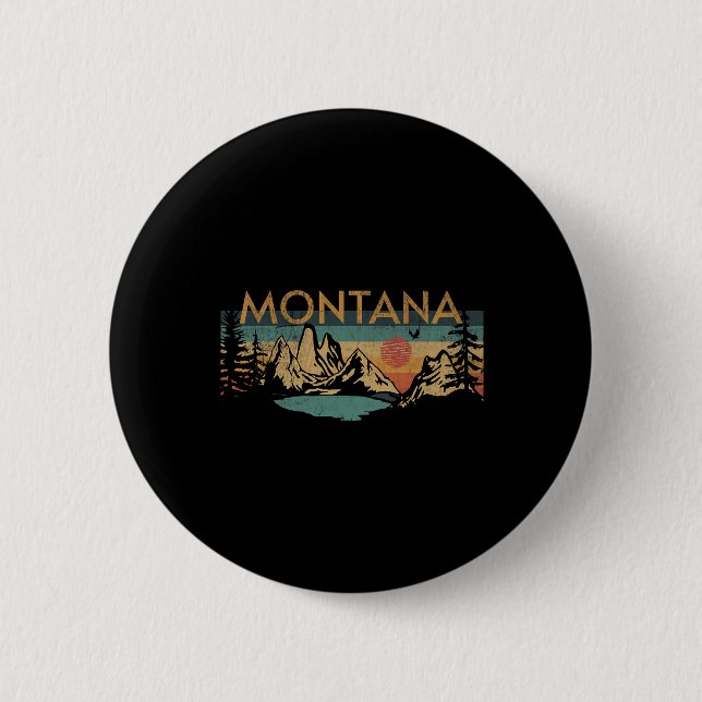 Montana 1  2 inch round button (Front)