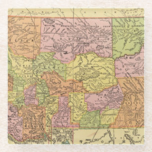 Montana 2 glass coaster