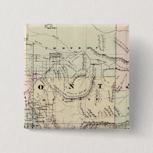 Montana 2 inch square button